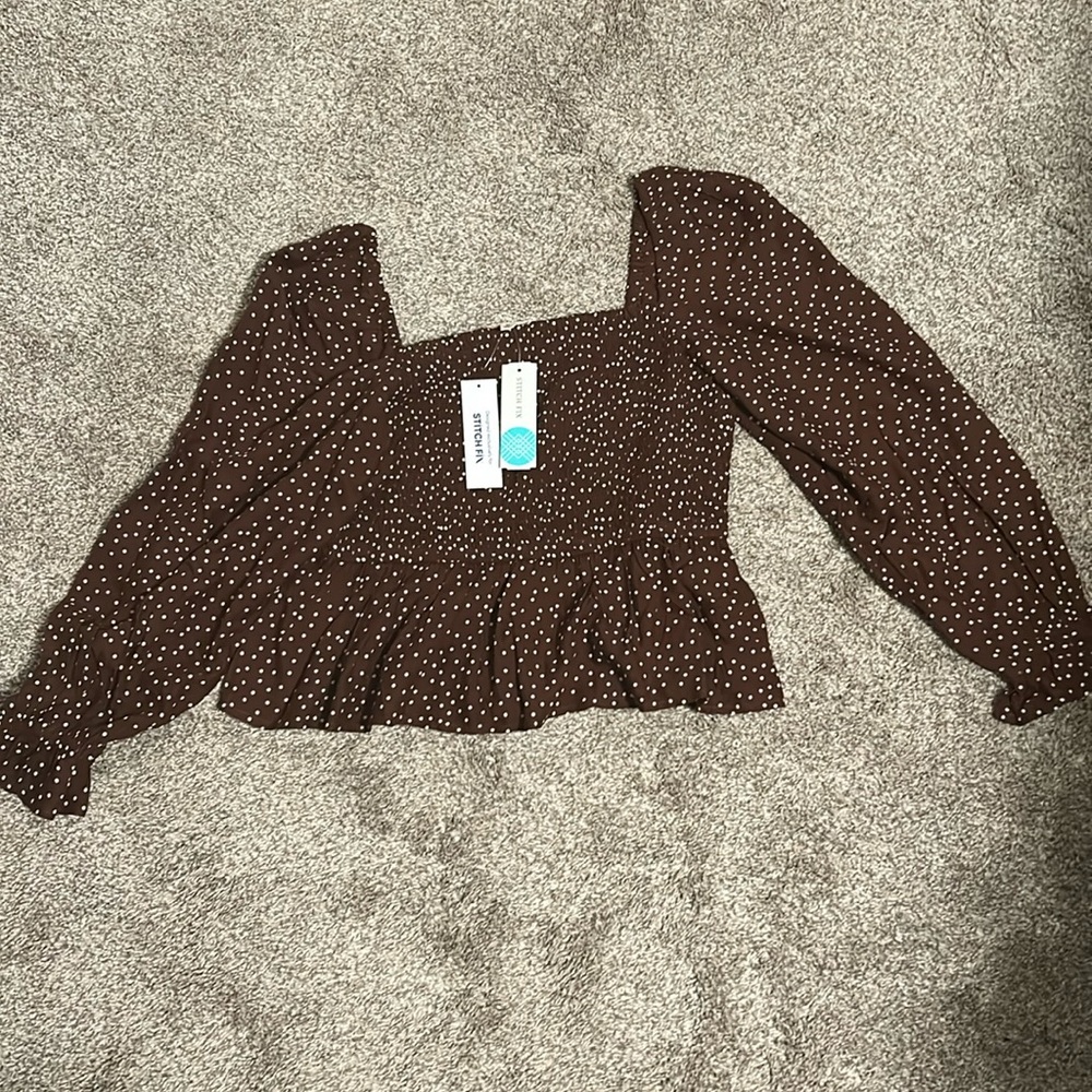 NWT Dizzy Lizzy Cropped Style Top